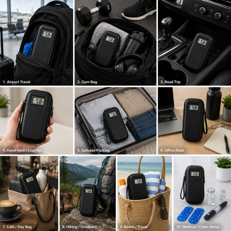 VitaChill™ Temperature-Controlled Travel Case.